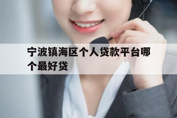 宁波镇海区个人贷款平台哪个最好贷