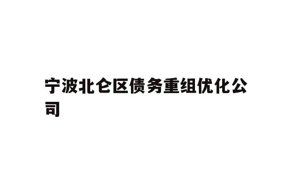详细阅读:宁波北仑区债务重组优化公司 宁波北仑区债务重组优化公司