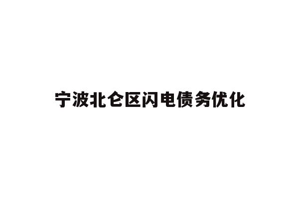 详细阅读:宁波北仑区闪电债务优化 宁波北仑区闪电债务优化