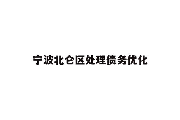 详细阅读:宁波北仑区处理债务优化 宁波北仑区处理债务优化